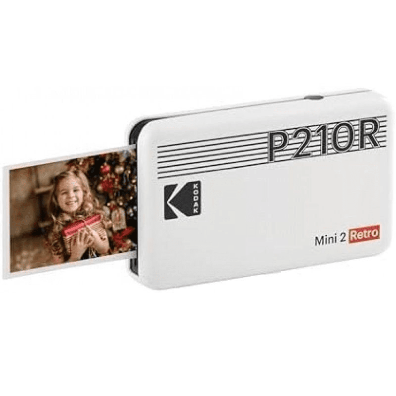 Impresora-Portatil-Fotografica-Kodak-Mini-2-Retro-Tamano-Foto-53.3×86.3mm-Incluye-2x-Papel-Fotografico-Blanco-192143003342-P210RW60-KOD-IMP-MINI-2-R-WH-P-1