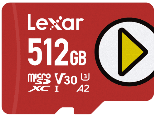 Lexar PLAY microSDXC UHS-I Card 512 GB Clase 10 0843367121793 | P/N: LMSPLAY512G-BNNNG | Ref. Artículo: 1377036