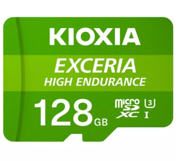 MICRO SD KIOXIA 128GB EXCERIA HIGH ENDURANCE UHS-I C10 R98 CON ADAPTADOR 4582563851160 LMHE1G128G
