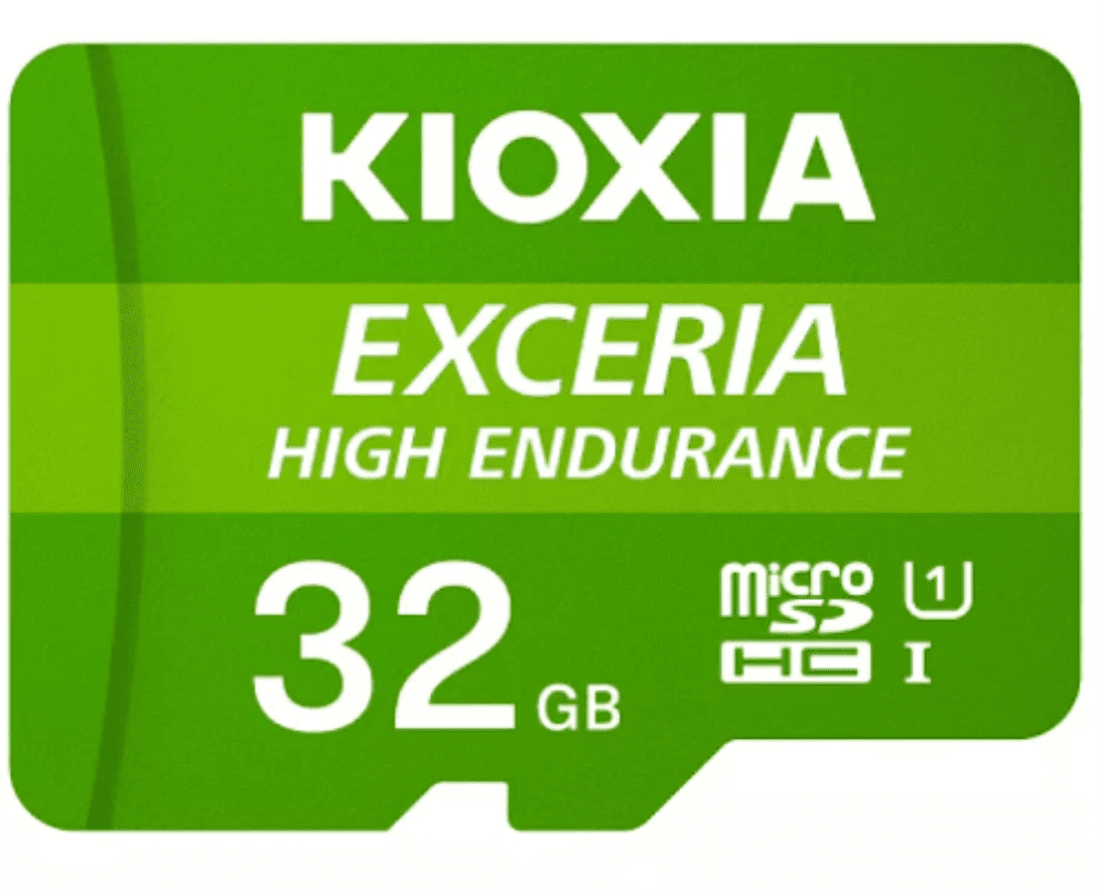 MICRO SD KIOXIA 32GB EXCERIA HIGH ENDURANCE UHS-I C10 R98 CON ADAPTADOR 4582563851146 LMHE1G032G