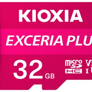 MICRO SD KIOXIA 32GB EXCERIA PLUS UHS-I C10 R98 CON ADAPTADOR 4582563850996 LMPL1M032GG2