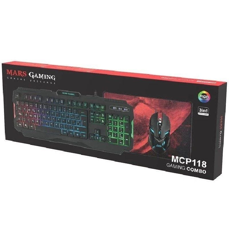 Pack-Gaming-Mars-Gaming-MCP118-Teclado-Raton-Optico-Alfombrilla-4713105961812-MCP118-TAC-PACK-MARS-MCP118-4