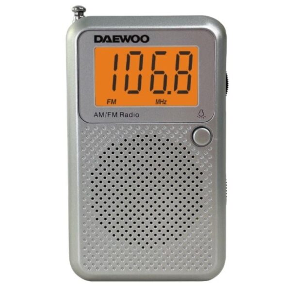 Radio Portátil Daewoo DW1115/ Gris 8436533798404 DW1115 DAE-RADIO DW1115