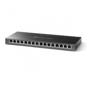 TP-LINK TL-SG116E No administrado Gigabit Ethernet (10/100/1000) Negro 6935364084301 | P/N: TL-SG116E | Ref. Artículo: 1016952