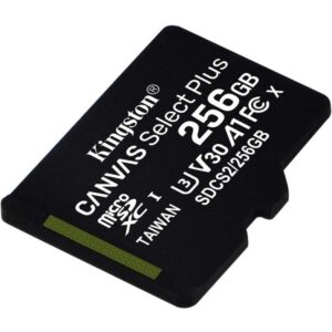 Tarjeta de Memoria Kingston CANVAS Select Plus 256GB microSD XC/ Clase 10/ 100MBs 740617299168 SDCS2/256GBSP KIN-MICROSD SDCS2 256GBSP