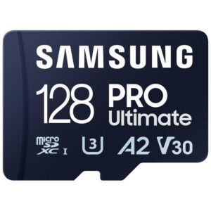 Tarjeta de Memoria Samsung Pro Ultimate 128GB microSD XC con Adaptador/ Clase 10/ 200MBs 8806094957174 MB-MY128SA/WW SAM-MICROSD PRO ULT 128GB