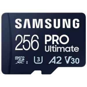 Tarjeta de Memoria Samsung Pro Ultimate 256GB microSD XC con Adaptador/ Clase 10/ 200MBs 8806094957211 MB-MY256SA/WW SAM-MICROSD PRO ULT 256GB