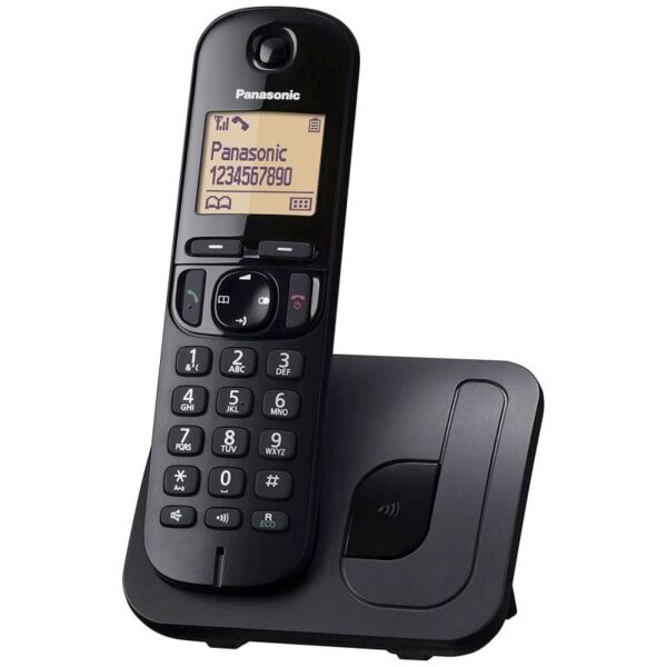 Teléfono Inalámbrico Panasonic KX-TGC210SPB/ Negro 5025232885152 KX-TGC210SPB B PAN-TEL KX-TGC210SPB B