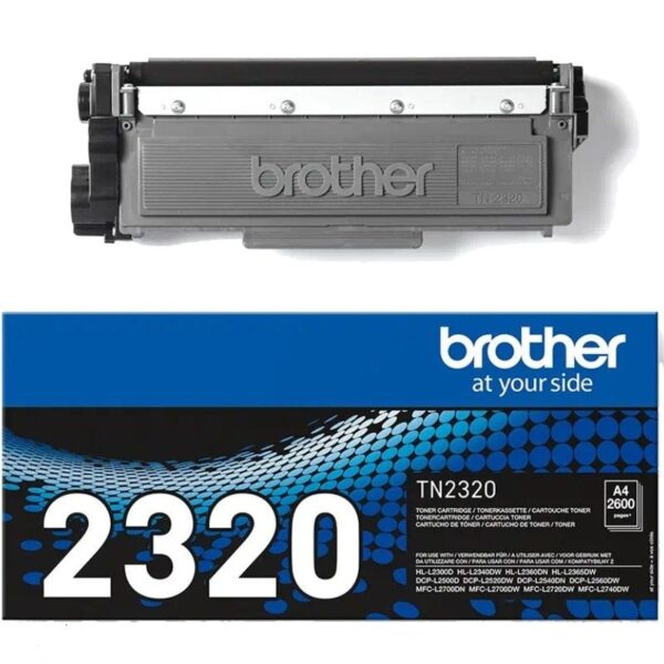 Tóner Original Brother TN-2320/ Negro 4977766738989 TN2320 BRO-TN-2320