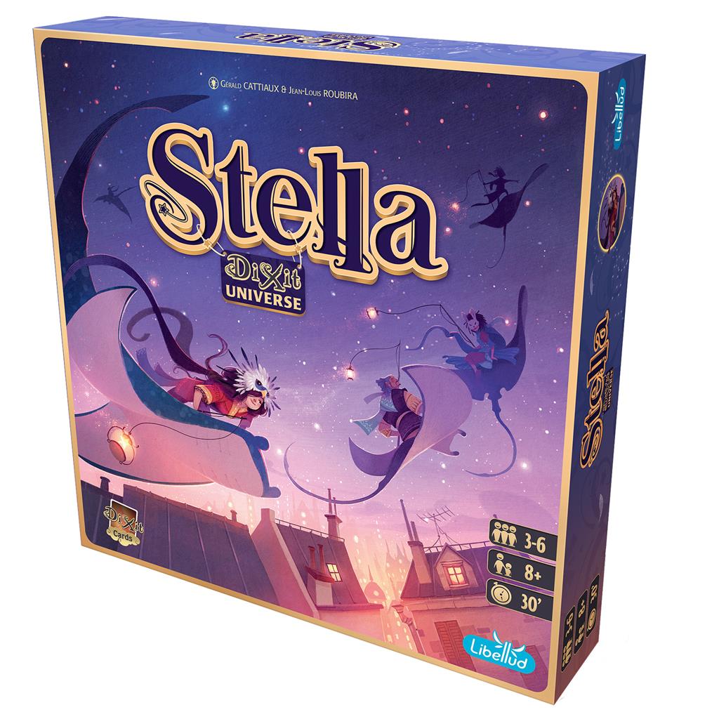 3558380088417 | P/N: LIBDIXSTEL01ML2 | Cod. Artículo: MGS0000006597 Juego de mesa stella dixit universe pegi 8