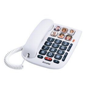 3700601416459 | P/N: ATL1416459 | Cod. Artículo: DSP0000007939 Telefono fijo con cable alcatel tmax10 fr white