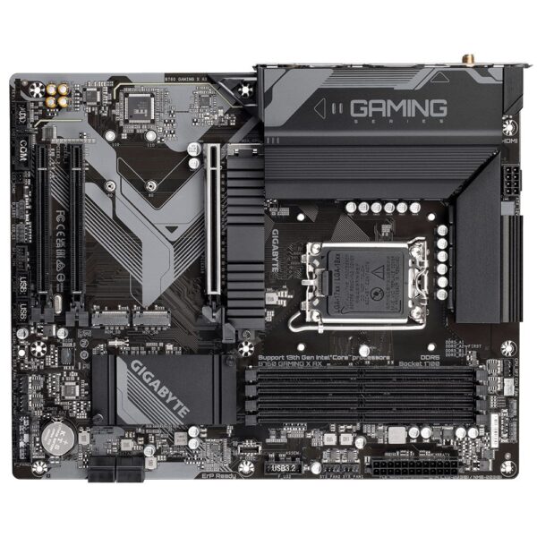 Placa base gigabyte 1700 b760 gaming x ax atx -  4x ddr5 -  4x sata 6gb - s -  2x usb 3.2 -  1x usb tipo c -  5x usb 2.0 - Imagen 5