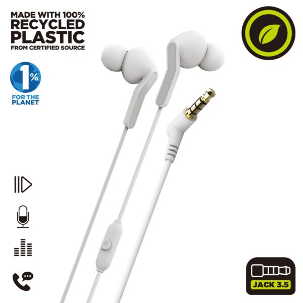 8426801170582 | P/N: MCHPH0005 | Cod. Artículo: DSP0000022113 Auriculares muvit e57 blanco