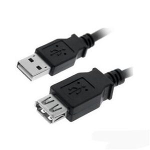 8433281002975 10.01.0202-BK CABLE USB 2.0 PROLONGACION A/M-A/H 1M NEGRO NANOCABLE