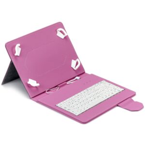 8435555100561 | P/N: MTKEYUSBPINK | Cod. Artículo: DSP0000012092 Funda tablet maillon urban keyboard usb 9.7pulgadas -  11pulgadas rosa - con teclado
