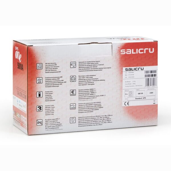 Sai salicru one sps500va - 240w iec new - Imagen 5