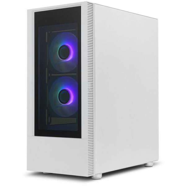 Caja ordenador gaming nox hummer nemesis atx 2 x usb 3.0 2 x usb 2.0 blanca argb - Imagen 7