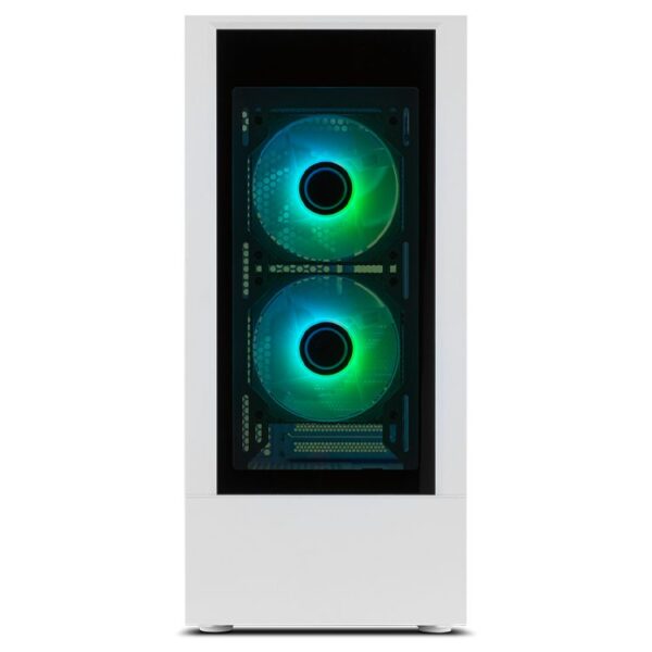 Caja ordenador gaming nox hummer nemesis atx 2 x usb 3.0 2 x usb 2.0 blanca argb - Imagen 8