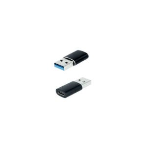 ADAPTADOR NANO CABLE USB A/M - USB C/H 3.1 NEGRO 8433281012271 P/N: 10.02.0012 | Ref. Artículo: 10.02.0012
