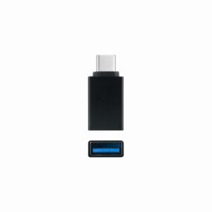 ADAPTADOR NANO CABLE USB C/M - USB A/H 3.1 NEGRO 8433281010765 P/N: 10.02.0010 | Ref. Artículo: 10.02.0010