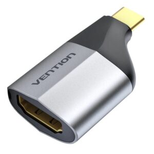 Adaptador USB Tipo-C Vention TCAH0/ USB Tipo-C Macho - HDMI Hembra 6922794742529 TCAH0 VEN-ADP TCAH0