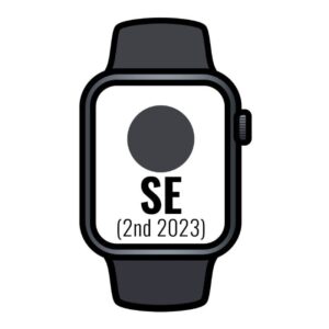 Apple Watch SE 2 Gen 2023/ GPS/ 44mm/ Caja de Aluminio Medianoche/ Correa Deportiva Medianoche M/L 195949004667 MRE93QL/A APL-WATCH SE MRE93QL/A
