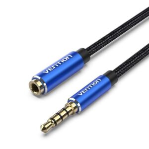 Cable Estéreo Vention BHCLH/ Jack 3.5 Macho - Jack 3.5 Hembra/ 2m/ Azul 6922794765740 BHCLH VEN-CAB BHCLH