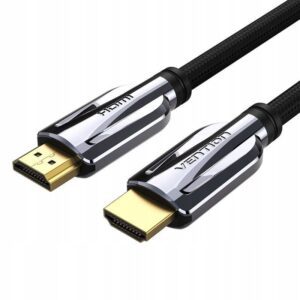 Cable HDMI 2.1 8K Vention AALBI/ HDMI Macho - HDMI Macho/ 3m/ Gris y Negro 6922794742697 AALBI VEN-CAB HDMI AALBI