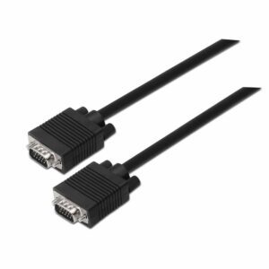 Cable SVGA Aisens A113-0070/ VGA Macho - VGA Macho/ Hasta 3W/ 10Mbps/ 5m/ Negro 8436574700695 A113-0070 AIS-CAB A113-0070