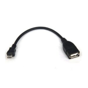 Cable USB 2.0 3GO C122/ MicroUSB Macho - USB Hembra/ 15cm/ Negro 8436531555979 C122 3GO-CAB C122