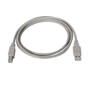 Cable USB 2.0 Impresora Nanocable 10.01.0103/ USB Tipo-B Macho - USB Macho/ 1.8m/ Beige 8433281000414 10.01.0103 NAN-CAB 10.01.0103