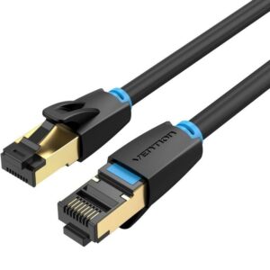 Cable de Red RJ45 SFTP Vention IKABF Cat.8/ 1m/ Negro 6922794742819 IKABF VEN-CAB IKABF