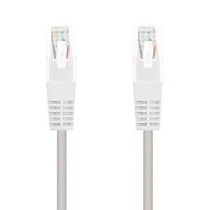 Cable de Red RJ45 UTP Nanocable 10.20.0403-W Cat.6/ 3m/ Blanco 8433281003682 10.20.0403-W NAN-CAB 10 20 0403-W