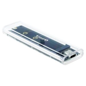 Caja Externa para Disco SSD M.2 NVMe TooQ TQE-2200/ USB 3.2/ Sin tornillos 8433281013209 TQE-2200 TOO-CAJA TQE-2200