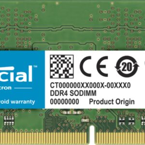 DDR4 SODIMM CRUCIAL 32GB 3200 0649528822499 CT32G4SFD832A