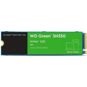 Disco SSD Western Digital WD Green SN350 1TB/ M.2 2280 PCIe/ 718037886039 WDS100T3G0C WD-SSD WD GREEN SN350 1TB