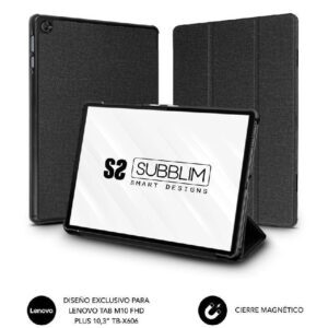 Funda Subblim Shock Case CST-5SC110 para Tablet Lenovo M10 FHD Plus TB-X606 de 10.3"/ Negra 8436586742065 SUBCST-5SC110 SUB-FUNDA CST-5SC110
