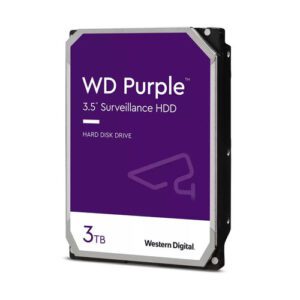 HDD WD 3.5" 3TB 5400RPM SATA3 PURPLE  P/N: WD33PURZ | Ref. Artículo: WD33PURZ