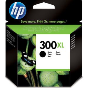 HP Cartucho de tinta original 300XL de alta capacidad negro 0883585763429 | P/N: CC641EE | Ref. Artículo: 49878