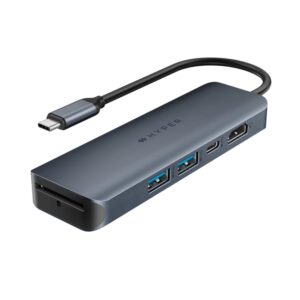 HYPER DRIVE ECOSMART GEN.2 UNIVERSAL USB-C® 6-IN-1 HUB W 100 W PD POWER 6941921149024 HD4002GL
