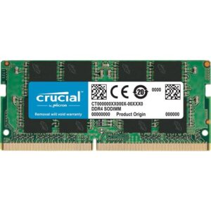MEMORIA CRUCIAL SO-DIMM DDR4 8GB 2400MHZ CL17 SR 0649528776334 P/N: CT8G4SFS824A | Ref. Artículo: CT8G4SFS824A