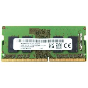 Memoria RAM Micron MTA4ATF51264HZ-3G2R1 4GB/ DDR4/ 3200MHz/ 1.2V/ CL22/ SODIMM  MTA4ATF51264HZ-3G2R1 MCN-4GB MTA4ATF51264HZ-3G2R1