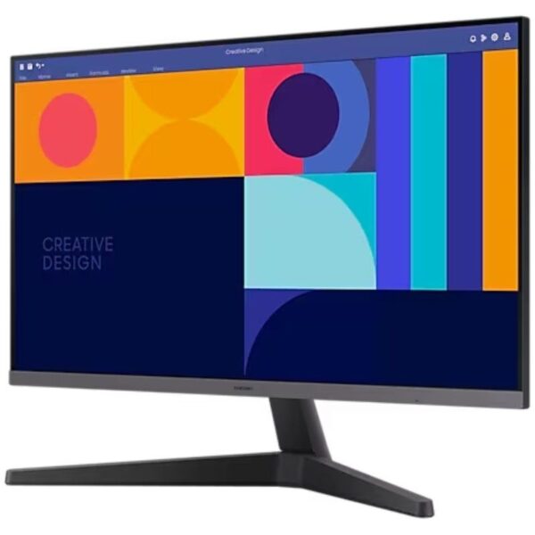 Monitor Profesional Samsung Essential Monitor S3 S24C330GAU/ 24"/ Full HD/ Negro - Imagen 2