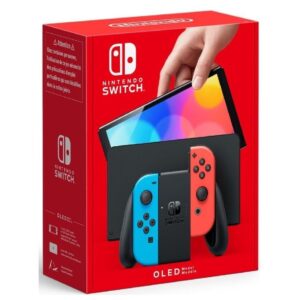 Nintendo Switch Versión OLED Azul Neón/Rojo Neón/ Incluye Base/ 2 Mandos Joy-Con 045496453442 SWITCH OLED BLRD NIN-CONSOLA SWITCH OLED BLRD