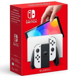 Nintendo Switch Versión OLED Blanca/ Incluye Base/ 2 Mandos Joy-Con 045496453435 SWITCH OLED WH NIN-CONSOLA SWITCH OLED WH