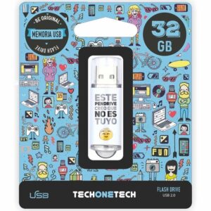 Pendrive 32GB Tech One Tech No Es Tuyo USB 2.0 8436546592167 TEC4007-32 TOT-NOESTUYO 32GB