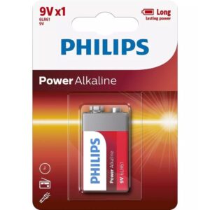 Pila Alcalina Philips 6LR61P1B/10/ 9V 8712581550042 6LR61P1B/10 PHIL-PILA 6LR61P1B 10