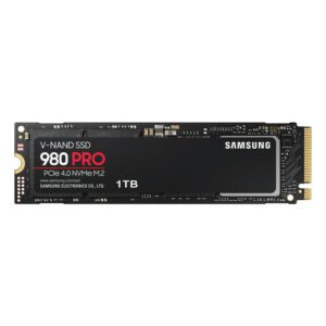 SSD SAMSUNG M.2 1TB PCIE4.0 980 PRO 8806090295546 P/N: MZ-V8P1T0BW | Ref. Artículo: MZ-V8P1T0BW