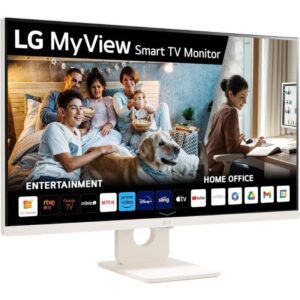 Smart Monitor LG MyView 32SR50F-W 31.5"/ Full HD/ Smart TV/ Multimedia/ Blanco 8806084493507 32SR50F-W LG-M 32SR50F-W