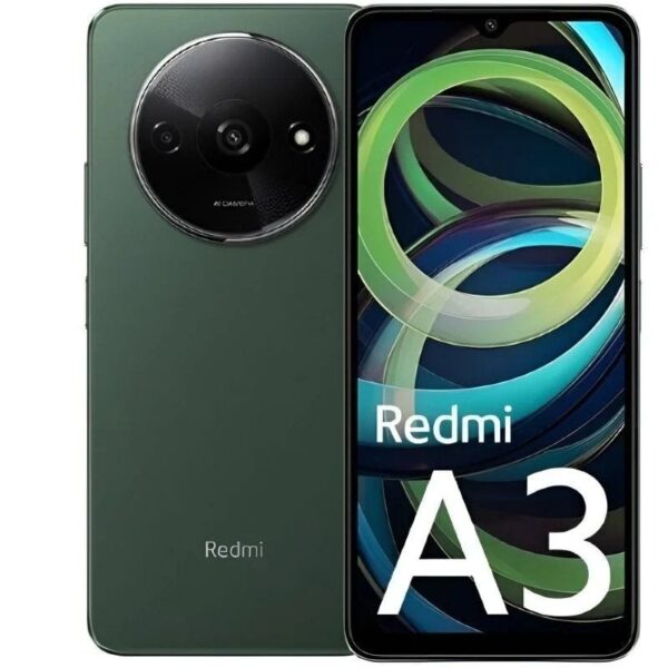Smartphone Xiaomi Redmi A3 4GB/ 128GB/ 6.71"/ Verde Oliva 6941812768143 MZB0GLBEU XIA-SP REDMI A3 4-128 GREEV2